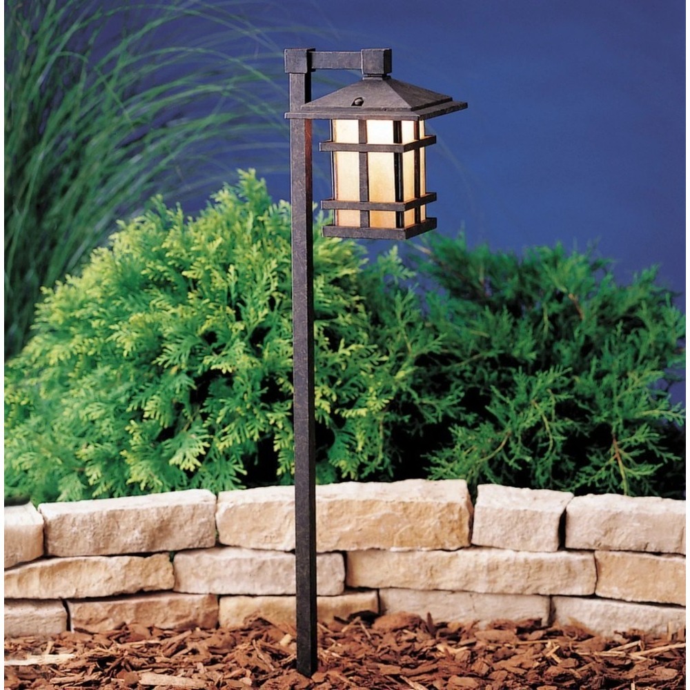 Kichler 15232AGZ Cross Creek 27" Landscape Path Light Aged Bronze New Open Box